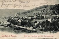 1901 - Blick vom Hasenberg &uuml;ber Lorsbach