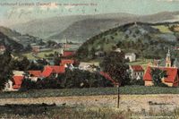 1911 - Blick auf Lorsbach mit Luisentempel