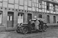 1927 - Adler 18 60 PS Sport Phaeton der Fa. R&uuml;hl &amp; Reichleser in der Hofheimer Stra&szlig;e