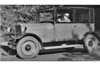 1927 - Das Ehepaar Sch&ouml;nberg in einem Brennabor R