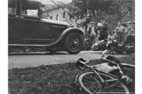 1934 - Verkehrsunfall am Ortsausgang Richtung Eppstein