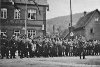 1938 - &Ouml;ffentliche &Uuml;bertragung der Radioansprache Hitlers zum 1 Mai auf dem Zimmerplatz