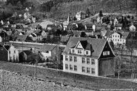1930 - Blick auf die Lorsbacher Schule