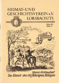Heft 03 - Unser Heimatort im Elend des 30j&auml;hrigen Krieges - 3 &euro;