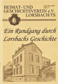 Heft 13 - Ein Rundgang durch Lorsbachs Geschichte - 4 &euro;